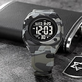 abordables Relojes digitales-SKMEI Hombre Reloj Digital Deportes Moda Reloj Casual Reloj de Muñeca Luminoso Cronómetro Despertador cuenta regresiva TPU Reloj