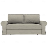 economico Copridivano-Copridivano letto in cotone al 100% di colore uniforme foderine in cotone trapuntato