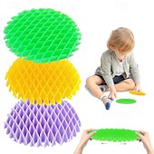 abordables Anti-Stress-3 pièces popping ver jouets extensibles soulagement du stress fidget jouets résistance fidget jouet sensoriel soulagement du stress jouet