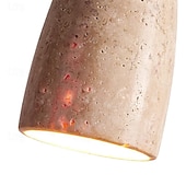 cheap Island Lights-LED Pendant Light Minimlist  Stone Nordic Hanging Light 1-Light 10 cm Bedroom Dining Room 110-240V