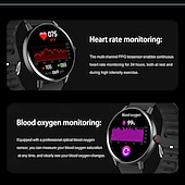 Χαμηλού Κόστους Smartwatch-696 Y88 Εξυπνο ρολόι 1.43 inch Έξυπνο ρολόι Bluetooth ΗΚΓ + PPG Βηματόμετρο Υπενθύμιση Κλήσης Συμβατό με Android iOS Γυναικεία Άντρες Κλήσεις Hands-Free Υπενθύμιση Μηνύματος IP 67 Θήκη ρολογιού 46mm