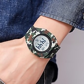 abordables Relojes digitales-SKMEI Hombre Reloj Digital Deportes Moda Reloj Casual Reloj de Muñeca Luminoso Cronómetro Despertador cuenta regresiva TPU Reloj
