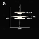 economico Luci Isola cucina-lampada a sospensione a led lampada a sospensione lampada in vetro acrilico metallo moderno lampadario a sospensione lampadari a soffitto camera da letto 85-265v