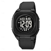 abordables Relojes digitales-SKMEI Hombre Reloj Digital Deportes Moda Reloj Casual Reloj de Muñeca Luminoso Cronómetro Despertador cuenta regresiva TPU Reloj