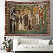 cheap Medieval Tapestry-Medieval Tapestry Middle Age Tapestry Byzantine Art Religious Art Large Tapestry Mural Decor Photograph Backdrop Blanket Curtain Home Bedroom Living Room Decoration