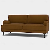 cheap Sofa Cover-Sofa Cover 3 Seater Solid Color Quilted Velvet Slipcovers STOCKcover LITB PRIME cover