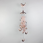 cheap Wall Sculptures-Pure Hand-Made Copper Wind Chimes,Animals Wind Chimes for Outside Clearance Copper Windchimes Outdoors Patio Decor House Warming Gifts Outdoor Wind Chimes Garden Decor for Outside Porch Yard Decoratio