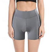 billige Bukser, shorts og skjørt til kvinner-WOSAWE Dame Sykkelshorts Fôrede sykkelshorts Sykkel Shorts Fôrede shorts Slank Fasong sport Pustende Hurtigtørkende Høy Elastisitet Bekvem Svart Rosa Klær Sykkelklær