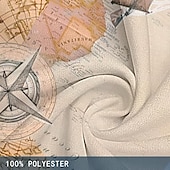 levne Pánské kalhoty pro volný čas s potiskem-Pánské Kalhoty Středně vysoký pas Stahovací šňůrka v pase Havajské Dovolená Pláže Rovné kalhoty Léto Jaro Podzim 3D tisk Béžová