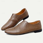 cheap Men&#039;s Slip-ons &amp; Loafers-Men&#039;s Loafers &amp; Slip-Ons Comfort Loafers Penny Loafers Leather Comfortable Slip Resistant Loafer Black Brown