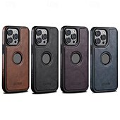 economico Cover per iPhone-telefono Custodia Per iPhone16 iPhone 15 Pro Max Plus iPhone 14 13 12 Pro Max Plus Per retro Supporta la ricarica wireless Resistente agli urti Retrò TPU pelle sintetica