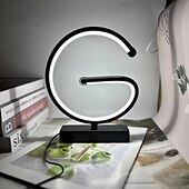 economico Lampade da tavolo-lampada da tavolo a led usb controllo touch curva - lampada da tavolo moderna a spirale lampada da comodino con 3 colori di luci a led
