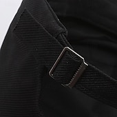 economico Cappelli da uomo-Per uomo Unisex Cappello basco Cappellino da baseball Berretto militare Cappello da cadetto Nero Blu marino Poliestere Vintage Di tendenza Informale Strada Giornaliero Liscio Regolabile Traspirante