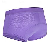 זול מכנסיים, מכנסיים קצרים וחצאיות לנשים-WOSAWE בגדי ריקוד נשים צבע אחיד תחתוני אופניים מכנס קצר מרופד לרכיבה אופניים מכנסיים קצרים הלבשה תחתונה שורטים (מכנסיים קצרים) מרופדים גזרה צרה ספורט ייבוש מהיר גמישות גבוהה נוח נושם שחור ורוד ביגוד