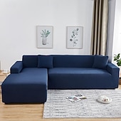 economico Copertura per divano-copridivano resistente all&#039;acqua copridivano 1/2/3/4 posti per soggiorno copridivano elastico ad angolo a L copridivano
