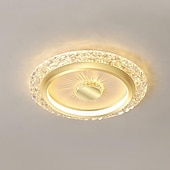 olcso Mennyezeti lámpák-led mennyezeti lámpák szabályozható 40/50cm 1 könnyű fém falba süllyesztett mennyezeti lámpa beltéri mennyezetbe energiatakarékos világítás modern skandináv stílusú nappali hálószoba 110-240V csak