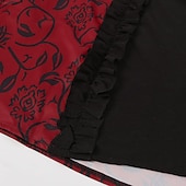 cheap Dresses-Rococo 18th Century Cocktail Dress Dress Cosplay Costume Lady Geometric Ball Gown Fancy Dress Women&#039;s Royal Halloween Carnival Masquerade Party / Evening Prom Carnival of Venice Adults&#039; Dress All