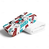 economico set di asciugamani da spiaggia-telo mare oversize 100% microfibra 35&quot;x70&quot;, telo mare grande per adolescenti e adulti, asciugatura rapida, assorbente, morbido, versatile per viaggi, bagno e piscina, regalo per le vacanze 160x80 cm