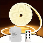 cheap Waterproof Strip Lights-5V Waterproof LED Neon Light Strip with 13key Remote Control Timer 3.3-9.8FT Waterproof Pool Strip Box Power Supply Suitable for Outdoor Activities Parties Camping Courtyard Decoration Lndoor Car Atmosphere