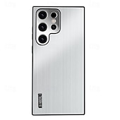 Недорогие Чехлы для Samsung-телефон Кейс для Назначение SSamsung Galaxy S24 S23 S22 S21 Ultra Plus А55 А35 А25 А15 5Г A54 A34 A14 Samsung A13 5G A13 Кейс на заднюю панель Защита от удара ТПУ Металл