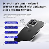 זול נרתיקים לאייפון-טלפון מגן עבור אייפון 16 iPhone 15 Pro Max iPhone 14 Pro Max אייפון 13 פרו מקס כיסוי אחורי שקוף עמיד בזעזועים PC