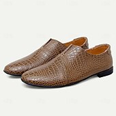 cheap Men&#039;s Slip-ons &amp; Loafers-Men&#039;s Loafers &amp; Slip-Ons Comfort Loafers Penny Loafers Leather Comfortable Slip Resistant Loafer Black Brown