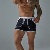 economico Costumi da Bagno per Uomini-Per uomo Boxer da surf Pantaloncini da mare Boxer da mare Collage A cordoncino Vita elastica Color Block Comfort Asciugatura rapida Breve Per eventi Spiaggia Fine settimana Di tendenza Informale