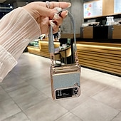 お買い得  サムスン用ケース-電話 ケース 用途 サムスンのギャラクシー Zフリップ6 Z Flip 5 Z Flip 4 Z Flip 3 バックカバー リストストラップ付き ブリンブリングリッターシャイニー 耐衝撃 仕上げ PC メタル