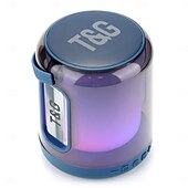 Χαμηλού Κόστους Ηχεία-T&amp;G TG376 Ηχείο Bluetooth Bluetooth Φωτιστικό LED Μίνι Στερεοφωνικός ήχος Ομιλητής Για PC Φορητός Υπολογιστής Κινητό Τηλέφωνο