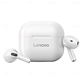 abordables Écouteurs Bluetooth sans fil-Écouteurs Lenovo LP40 TWS sans fil Bluetooth 5.0 écouteurs avec basses contrôle tactile réduction de bruit stéréo longue autonomie 230mAH