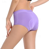 זול מכנסיים, מכנסיים קצרים וחצאיות לנשים-WOSAWE בגדי ריקוד נשים צבע אחיד תחתוני אופניים מכנס קצר מרופד לרכיבה אופניים מכנסיים קצרים הלבשה תחתונה שורטים (מכנסיים קצרים) מרופדים גזרה צרה ספורט ייבוש מהיר גמישות גבוהה נוח נושם שחור ורוד ביגוד