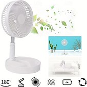 economico Ventilatori-Ventilatore USB telescopico pieghevole – Ventilatore elettrico portatile per dormitorio ufficio scrivania ricaricabile e silenzioso