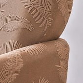 billige Lenestoldeksel og armløst stolomslag-lenestoltrekk badekar stol slipcover t-formet jacquard til stue soverom kontor elastisk enkelt sofatrekk hjem bardisk
