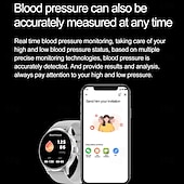 tanie Smartwatche-696 HK30 Inteligentny zegarek 1.43 in Inteligentny zegarek Bluetooth EKG + PPG Krokomierz Powiadamianie o połączeniu telefonicznym Kompatybilny z Android iOS Damskie Męskie Odbieranie bez użycia rąk