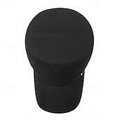 economico Cappelli da uomo-Per uomo Unisex Cappello basco Cappellino da baseball Berretto militare Cappello da cadetto Nero Blu marino Poliestere Vintage Di tendenza Informale Strada Giornaliero Liscio Regolabile Traspirante