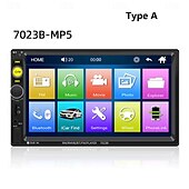 זול נגני מולטימדיה לרכב-מפעל OEM 7023B 1 Din נגן MP5 לרכב נגן MP4 לרכב ל
