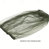 Χαμηλού Κόστους καπέλα για το σπίτι-Διχτυωτό δίχτυ κεφαλής ζωύφιου δικτυωτό πρόσωπο για καπέλα κάλυμμα μάσκας από δίχτυ εντόμων από σκνίπες επιπλέον λεπτές τρύπες οθόνης μύγας προστασία εξωτερικού χώρου για άνδρες &amp;amp; γυναίκες