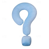 economico Imbottitura per cuscini-cuscino da viaggio con punto interrogativo, cuscino da aereo in memory foam per collo di adulti/bambini &amp;amp; cuscino di supporto per la schiena leggero per dormire in campeggio in casa, in ufficio,