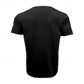 cheap Basic T shirts-Men's T Shirt Tee Short Sleeve Shirt Tee Top Short Sleeve V Neck Spring &amp; Summer Plain Fashion Designer Basic Front Pocket Vacation Street Going out Black White Blue Top Tee for Men
