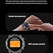 abordables Relojes inteligentes-696 DK68 Reloj inteligente Rastreador de fitness ECG PPG Recordatorio de llamadas Android iOS IP67 47mm 1.53