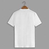 economico T-shirt e Canottiere Elite da Uomo-Per uomo Albero di Cocco Maglietta Maglia Henley 100% Cotone Manica Corta Grafico Camicia Bianco Blu Grigio Maglietta comoda Vacanza Streetwear Abbigliamento di stilista