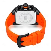 cheap Quartz Watches-MINI FOCUS Men Quartz Watch Outdoor Fashion Casual Wristwatch Luminous Calendar Waterproof Decoration Silicone Gel Watch