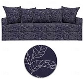 baratos Cobertura de Sofa-Capa de Sofá Floral 100% Algodão com Almofada de Algodão