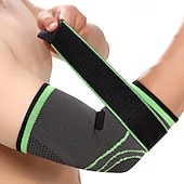 cheap Braces &amp; Supports-1PC Elbow Brace For Tendonitis And Tennis Elbow, Elbow Compression Sleeve, Tennis Elbow Brace For Women And Men, Adjustable Strap For Tennis Elbow, Weightlifting, Workouts, During Fitness Activity