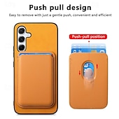 Недорогие Чехлы для Samsung-телефон Кейс для Назначение SSamsung Galaxy S24 Ultra Plus S23 Ultra Plus А55 А35 А25 А15 5Г A54 A34 A14 S25 Ультра Магнитный адсорбционный футляр