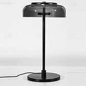 cheap Bedside Lamp-LED Beside Lamp 7W Nordic Glass Desk Light Bedroom Living Room Desk Lamp Kids Room Decor Bedisde Lights Gifts Creative Iron Table Light with Glass Lampshade Indoor Table Lamp with Plug 110-240V