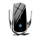 cheap Car Holder-FYAUTOPER  Car wireless charging mobile phone stand outlet automatic induction open and close car fast charge navigation stand