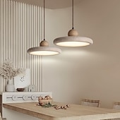 cheap Pendant Lights-1-Light 30 cm Single Design Pendant Light Stone Painted Finishes Modern Nordic Style 110-240V