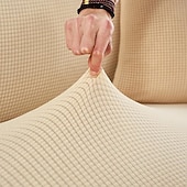 abordables Funda de sofá-Funda de sofá resistente al agua, funda de sofá de 1/2/3/4 plazas para sala de estar, funda de sofá elástica, funda de sofá para sofá