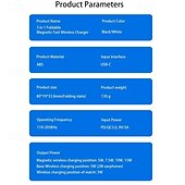 cheap Wireless Chargers-Wireless Charger 15 W Output Power Wireless Charging Station CE Certified Fast Wireless Charging MagSafe Universal For iPhone 14/13/12/11 Pro Max Universal Cellphone Gear Fit 2 R360 Apple Watch